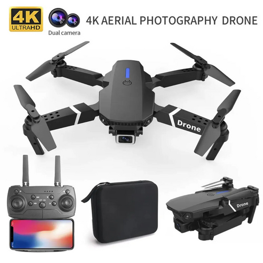 DRONE E88 CON DOBLE CAMARA HD