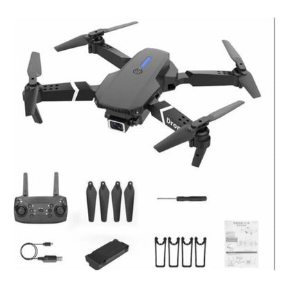 DRONE E88 CON DOBLE CAMARA HD
